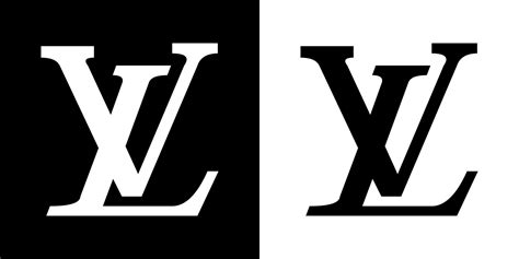 louis vuitton logo bianco e nero